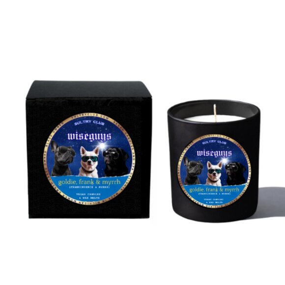 Frankincense & Myrrh Aromatherapy Luxury Candle - Picture 2 of 2